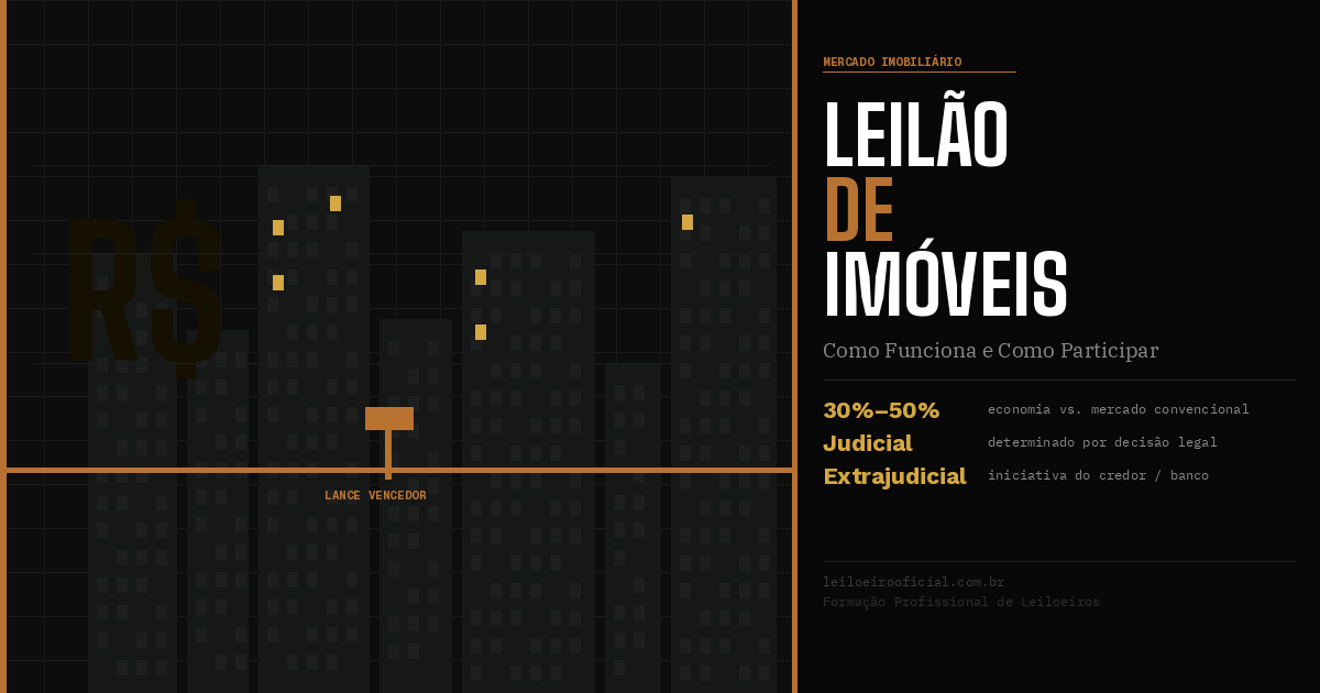 Leilão de Imóveis: Como Funciona, Como Participar e Tudo que Você Precisa Saber